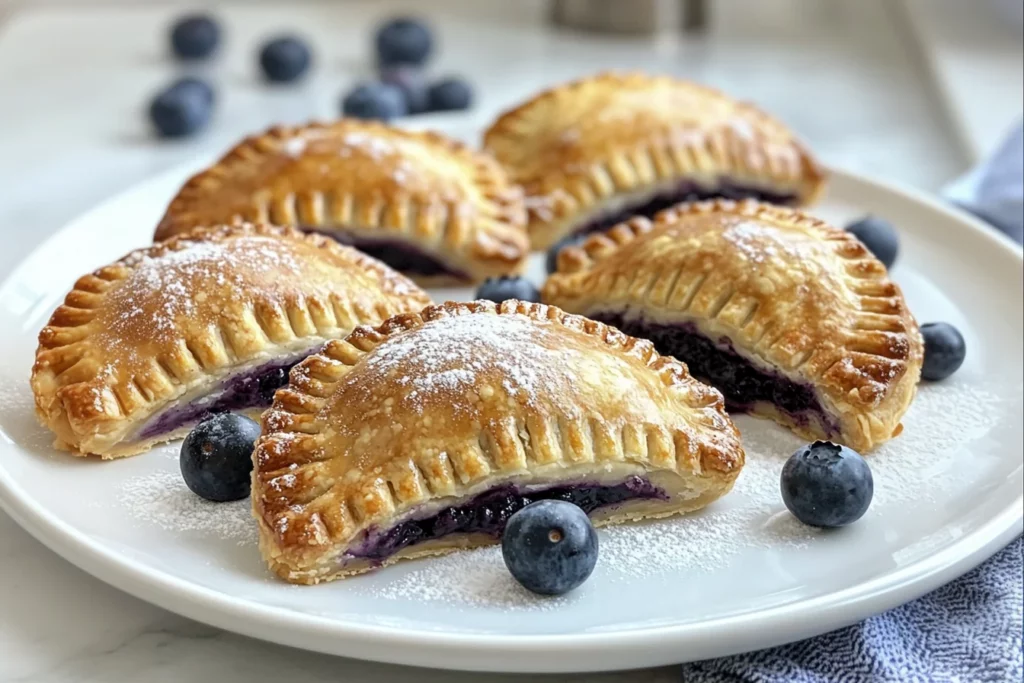 GRANDMA'S BLUEBERRY PIE BOMBS