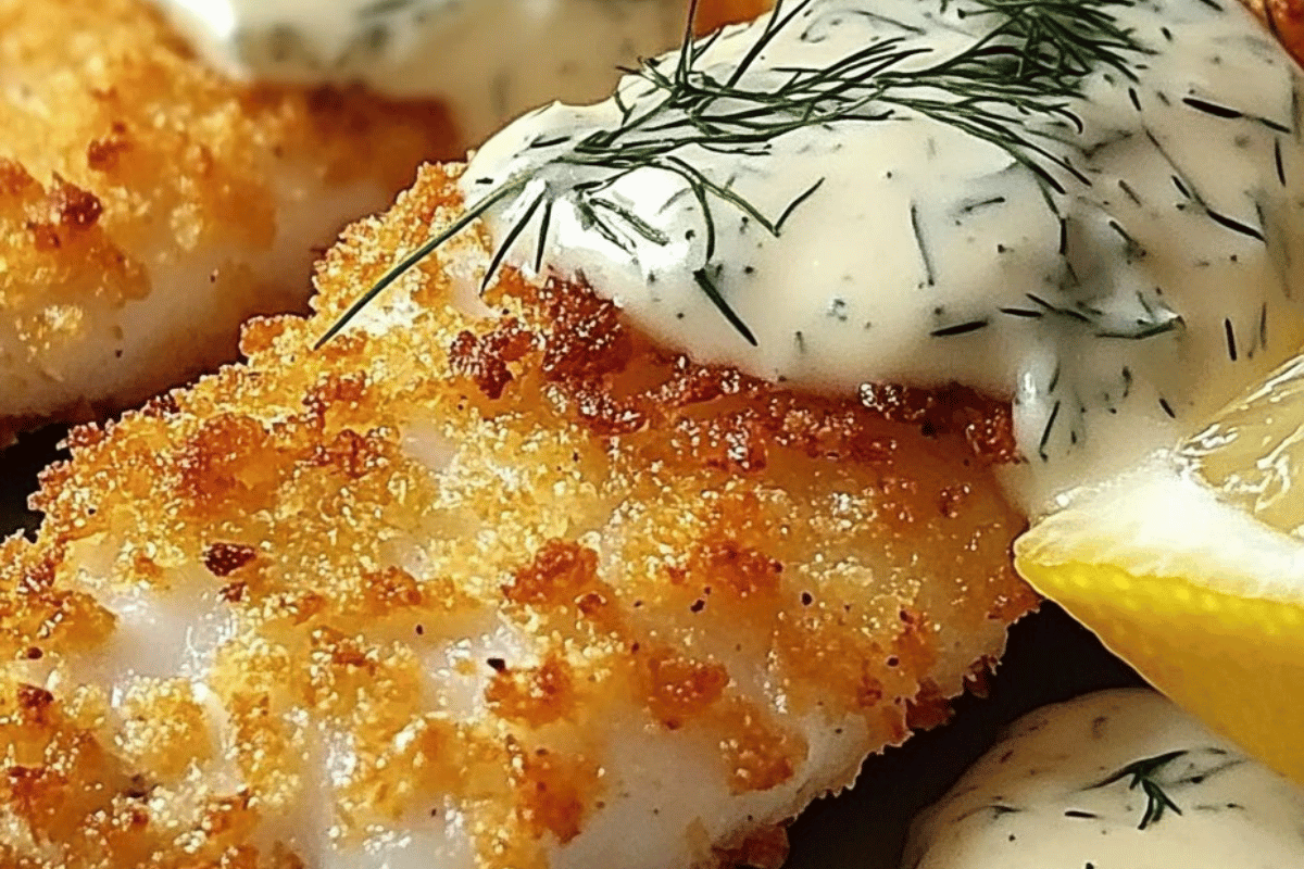 Panko-Crusted Fish