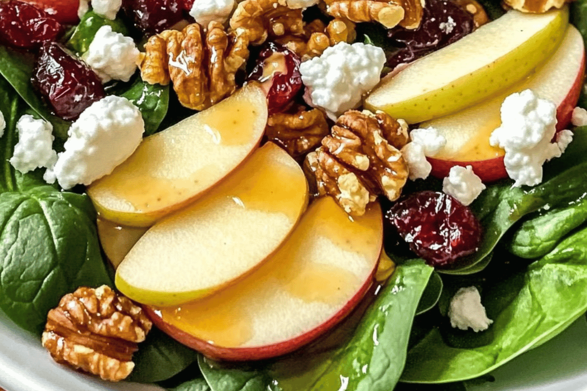 Autumn Apple Walnut Salad