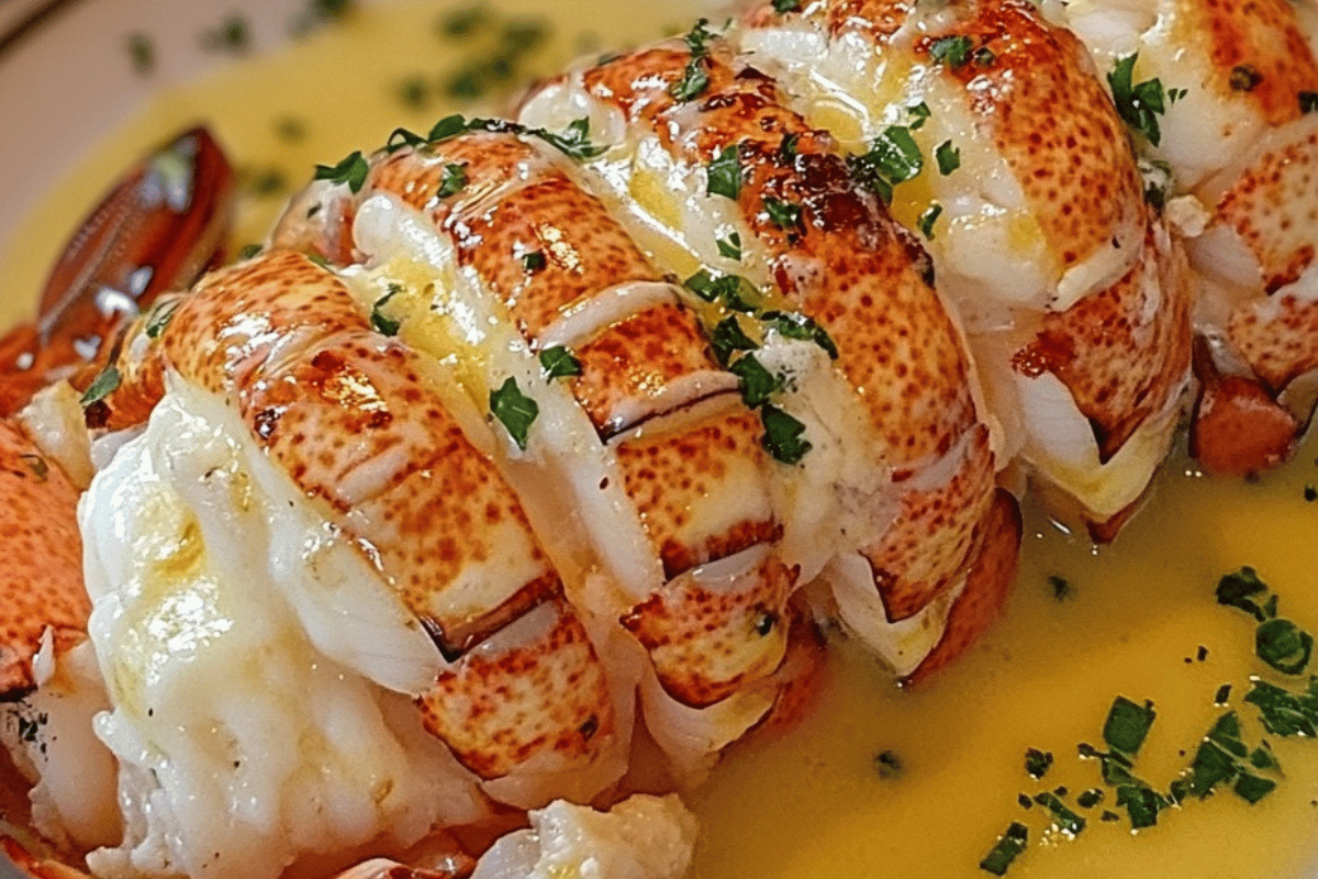 Butter-Poached Lobster Tails