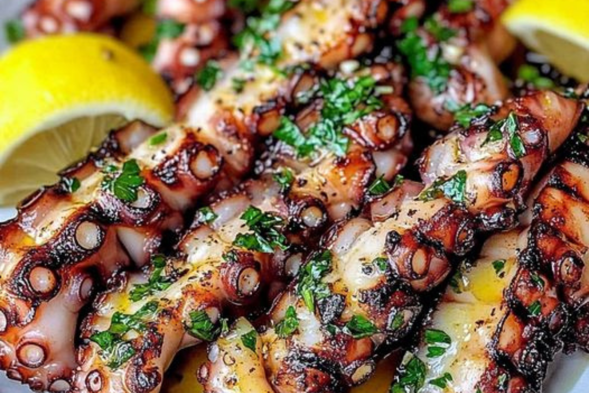 Simple Greek Grilled Octopus Recipe Perfectly Tender & Flavorful