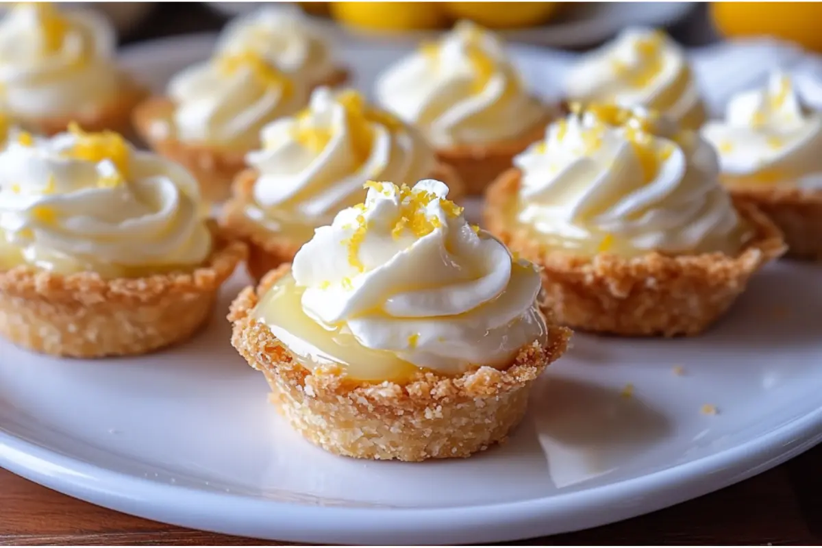 Mini Lemon Cream Pies