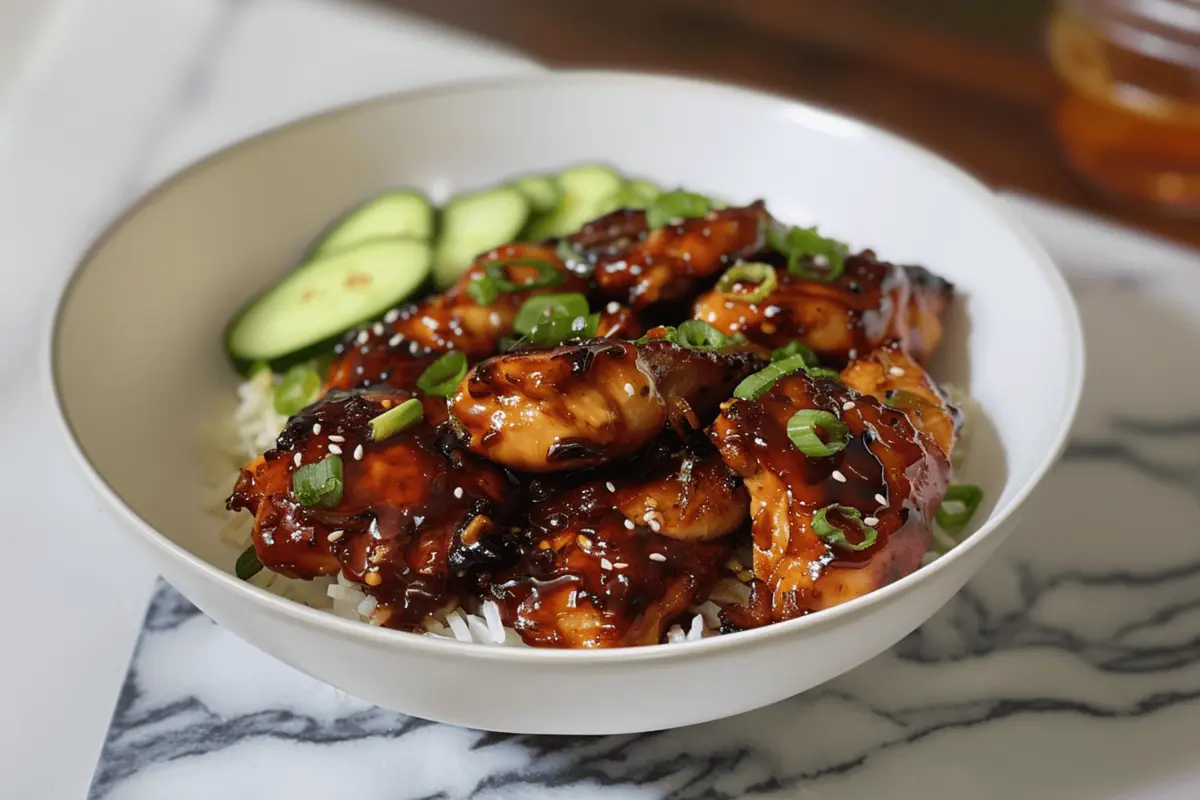 Sticky Honey Hoisin Chicken Recipe