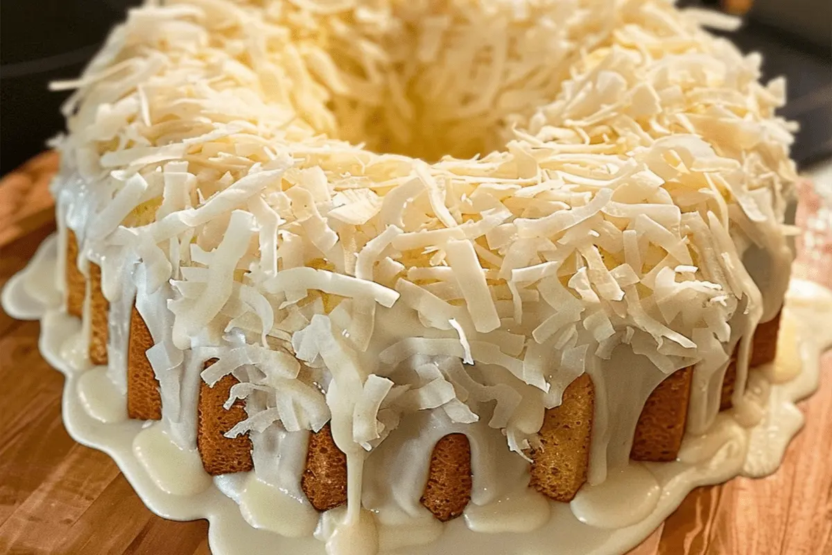 Pineapple Coconut Cake