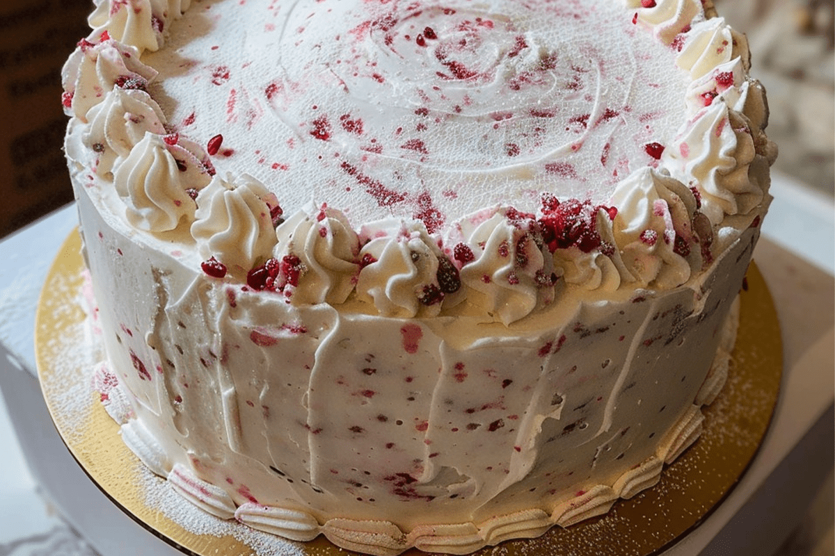 Strawberry Cream Cheese Pound Cake