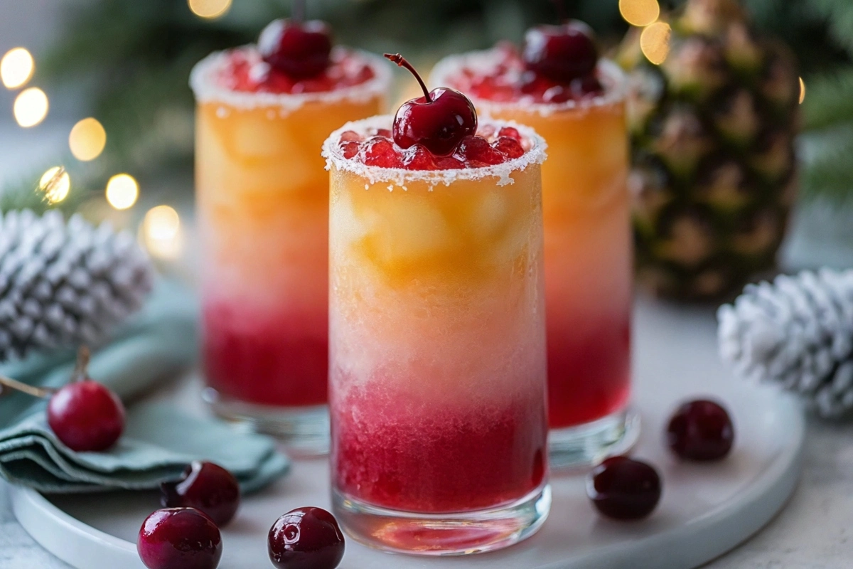 Pineapple Upside Down Cake Shot