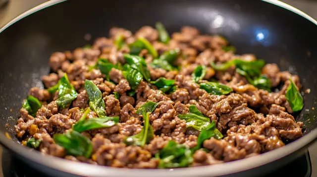20 Minute Thai Basil Beef Recipe