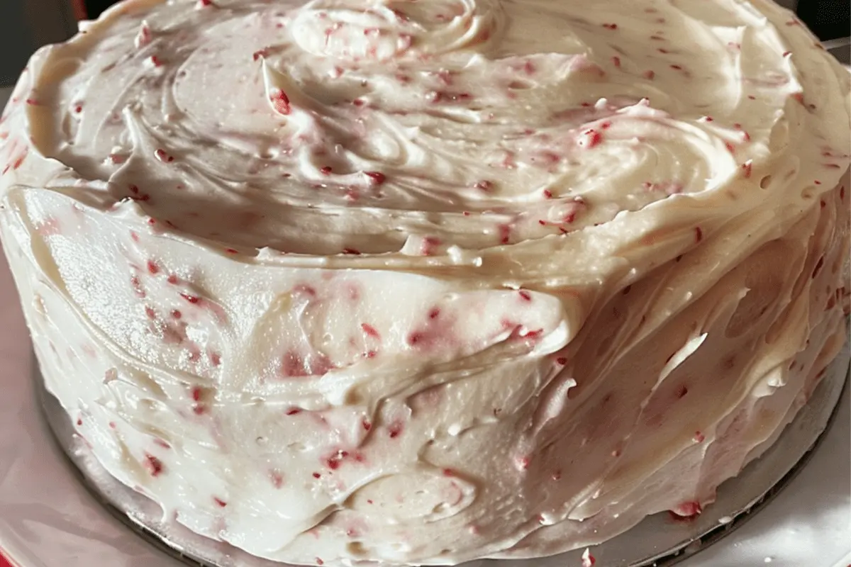 Strawberry Cream Cheese Cake