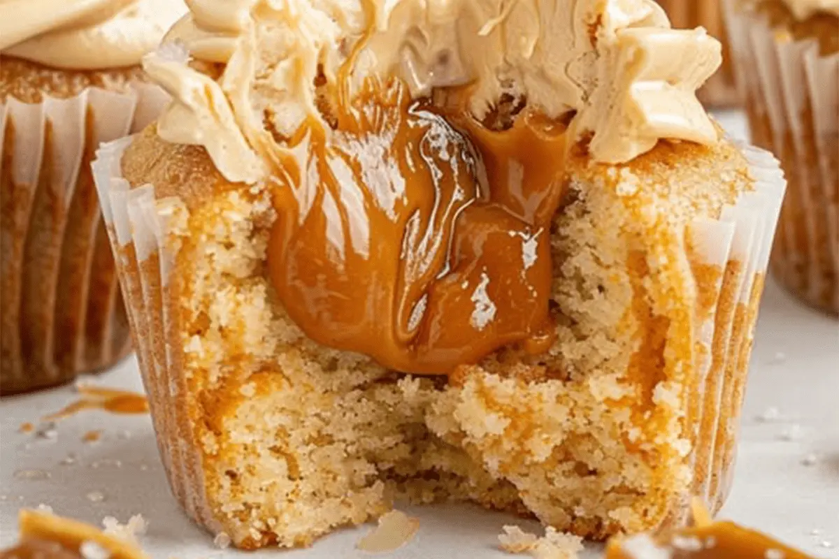 Ultimate Salted Caramel Cupcakes