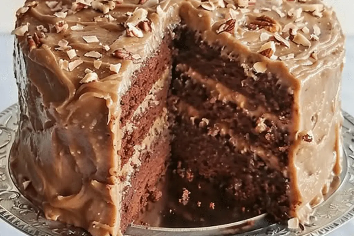 Classic German Chocolate Cake