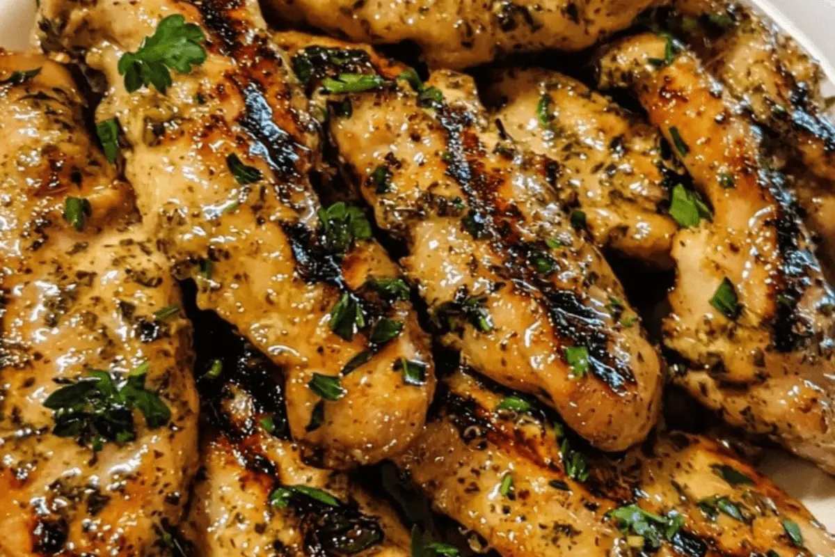 Greek-Style Grilled Chicken Tenders