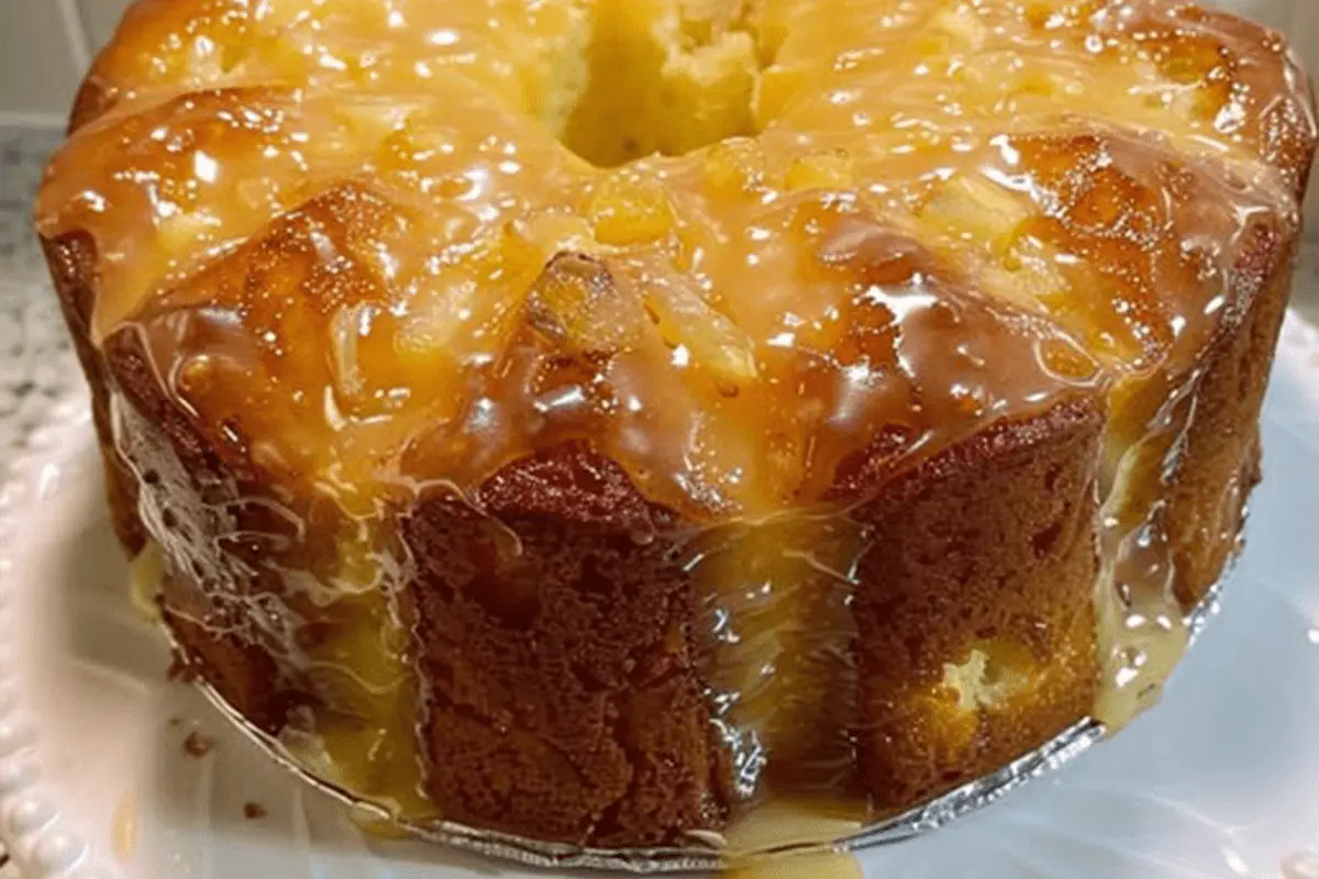 Pineapple Pound Cake