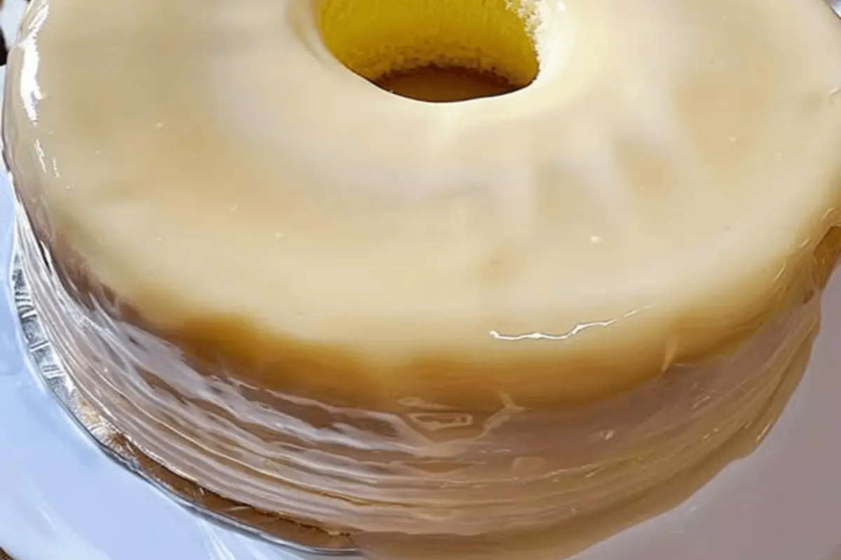 Pineapple Sour Cream Pound Cake