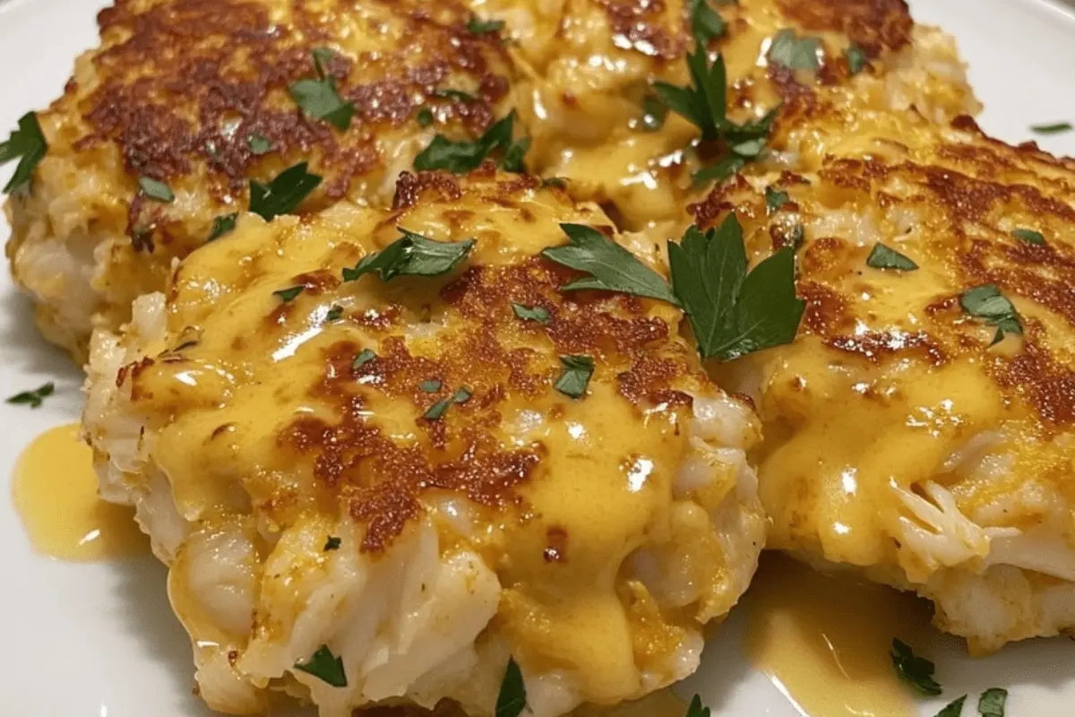 Cheddar Bay Crab Cakes with Lemon Butter Drizzle - Complete Recipe Guide