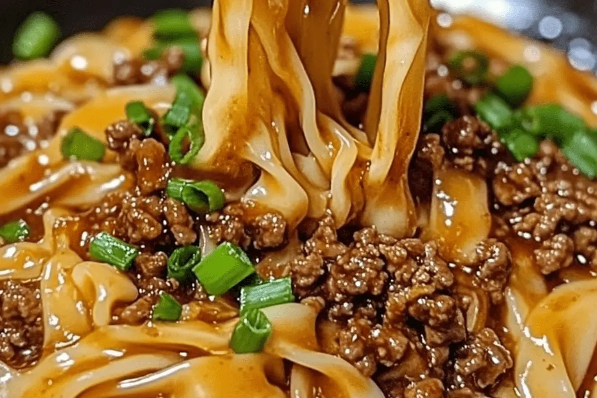 Ultimate Garlic Beef Noodles Recipe