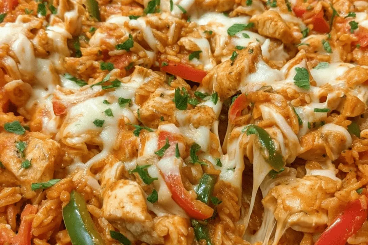 Queso Chicken Fajita Skillet