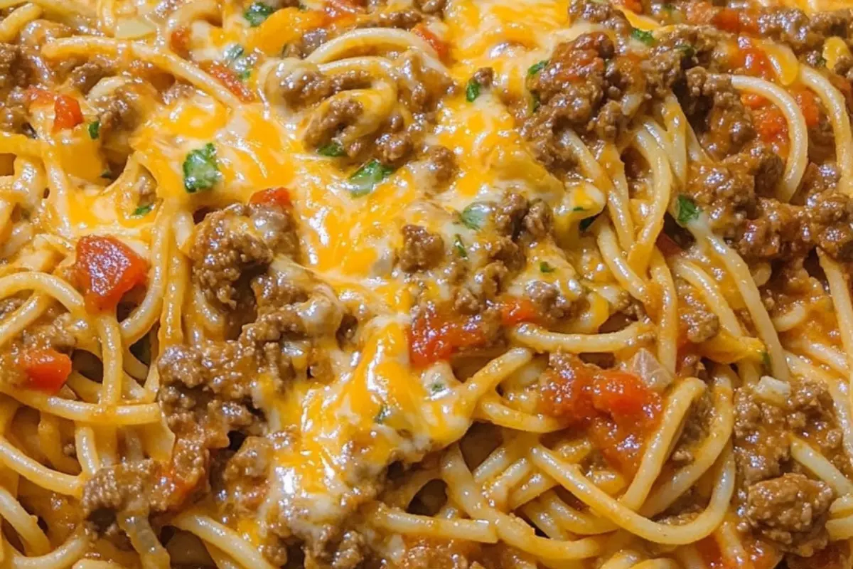 Taco Spaghetti A Bold Fusion of Two Comfort Food Favorites