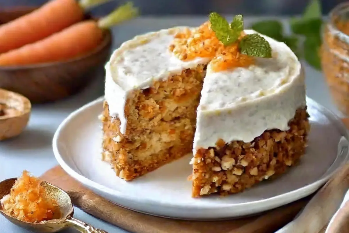 No Flour! No-Bake Carrot Cake Recipe: A Healthy Delight