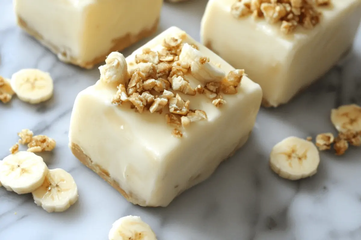 Banana Pudding Ice Cream Bars