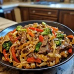 Sticky Beef Noodles